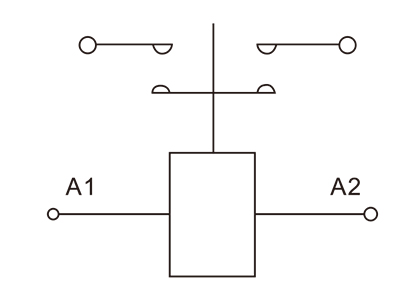 直流接觸器接線圖